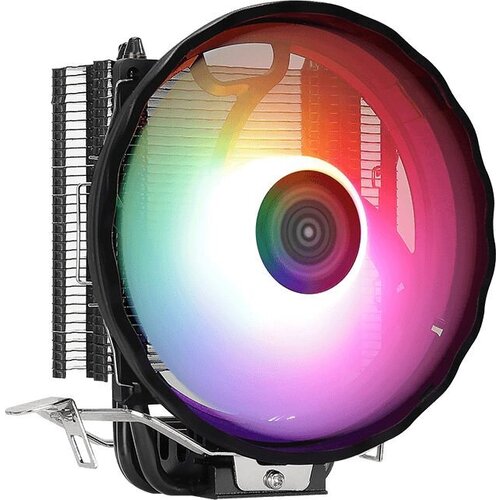 Устройство охлаждения(кулер) Aerocool Rave 3 Soc-AM4/1151/1200/1700 4-pin 18-27dB Al+Cu 125W 530gr LED Ret aerocool rave 3 soc am4 1151 1200 1700 4 pin 18 27db al cu 125w 530gr l rave 3 frgb pwm 4p