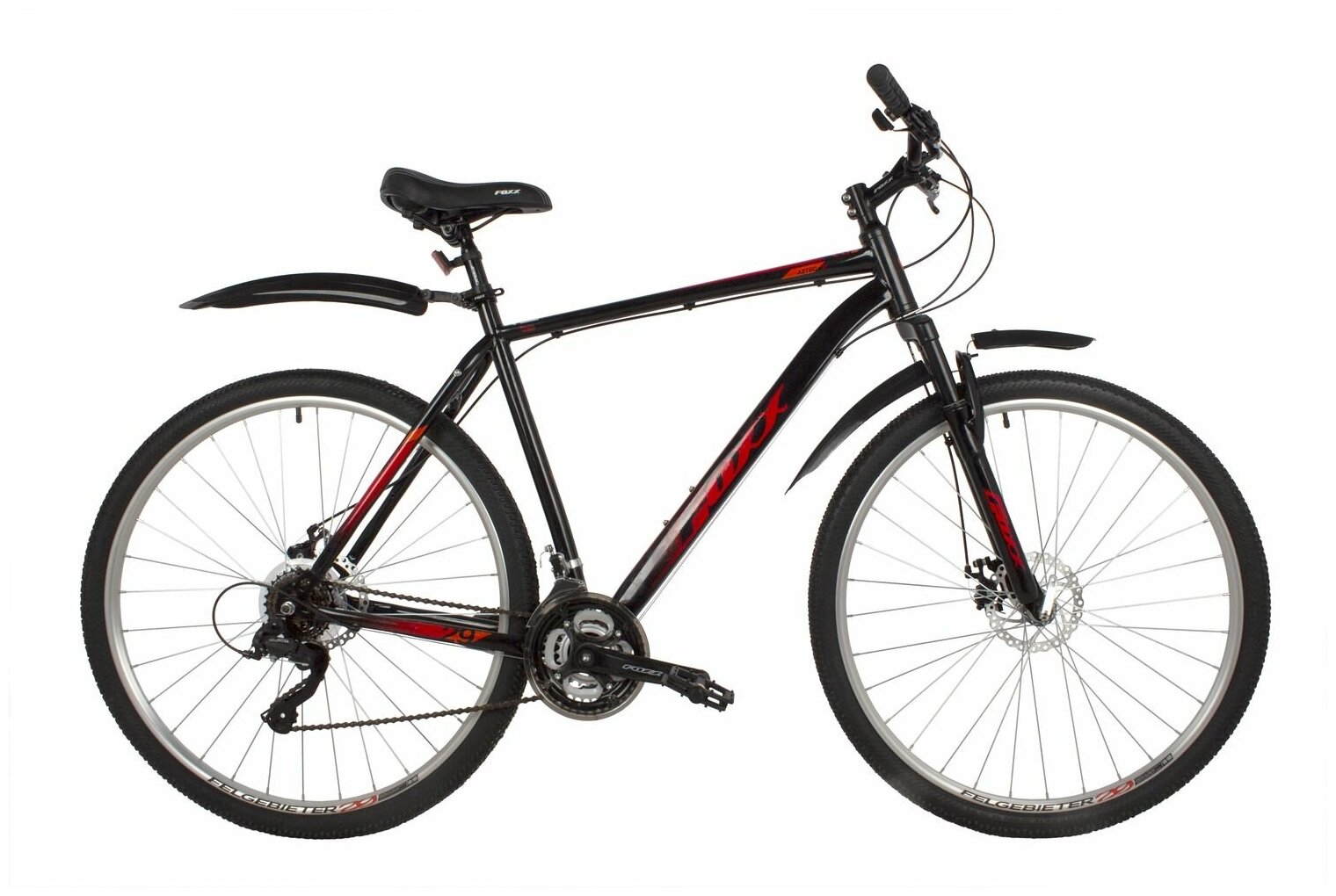 Велосипед горный 29 Foxx AZTEC D BK1, 18-ск, рама 22 черный