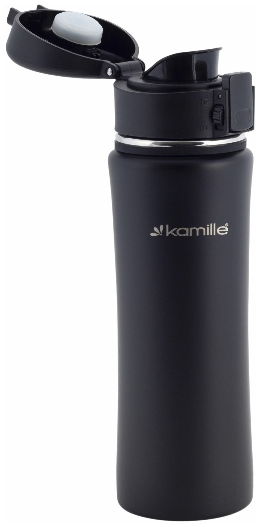 Бутылка спортивная 500мл из нержавеющей стали KAMILLE