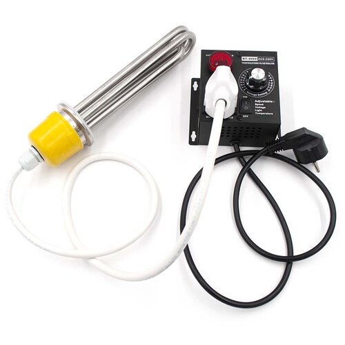 ТЭН для самогонного аппарата 3 кВт под кламп 2 дюйма с регулятором ВТ-4000 779000₽