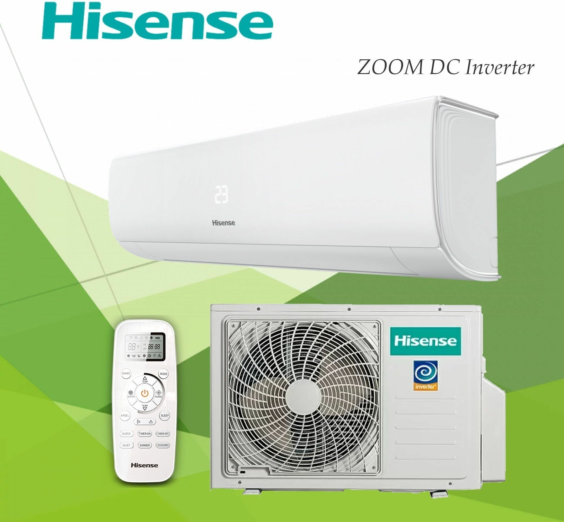 Кондиционер HISENSE Zoom DC Inverter AS-07UW4RYRKB00 - фотография № 10