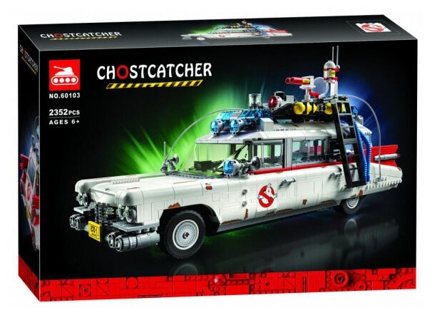 Конструктор "Автомобиль Охотников за привидениями" 2352 детали №60103