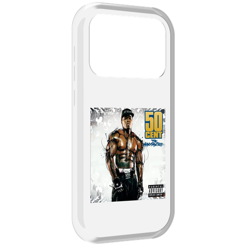 Чехол MyPads 50 Cent - The Massacre для Oukitel F150 Air1 Pro / F150 Air1 задняя-панель-накладка-бампер чехол mypads 50 cent still on top для oukitel f150 air1 pro f150 air1 задняя панель накладка бампер