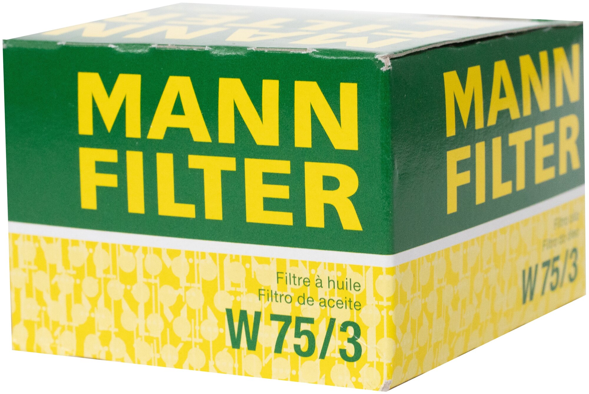 Масляный фильтр MANN-FILTER W 75/3