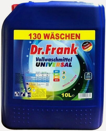 Изображение товара Гель-концентрат для стирки универсальный Dr.Frank 130 стирок 10 л. DRG010