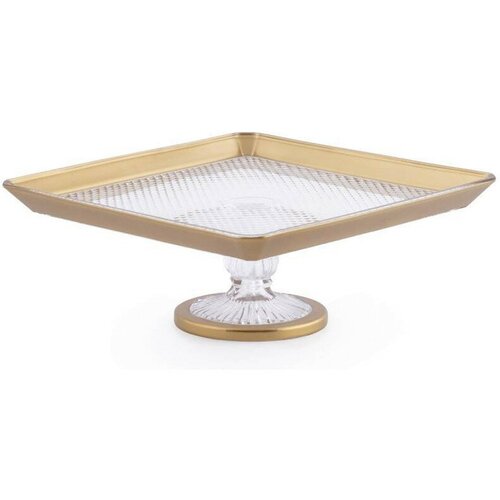 Блюдо квадратное н/н Zec 