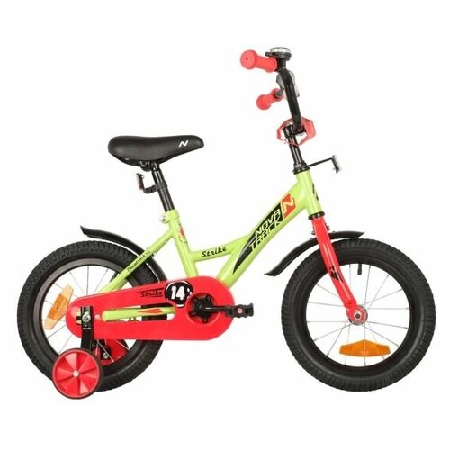 Детский велосипед Novatrack Strike 14 2022 14 Синий 598000₽