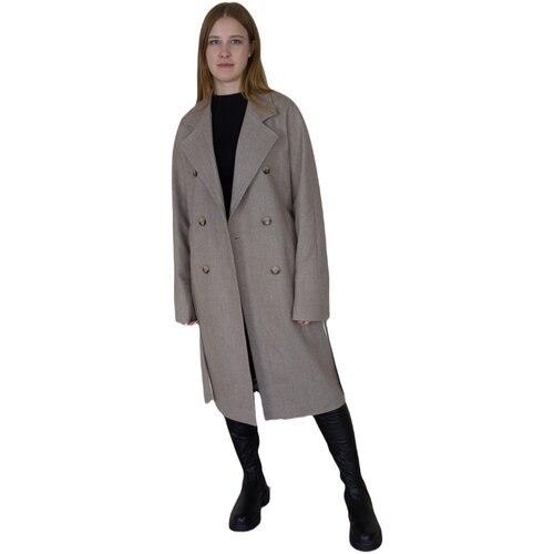 KR-267 Пальто женское бежевый Sempati