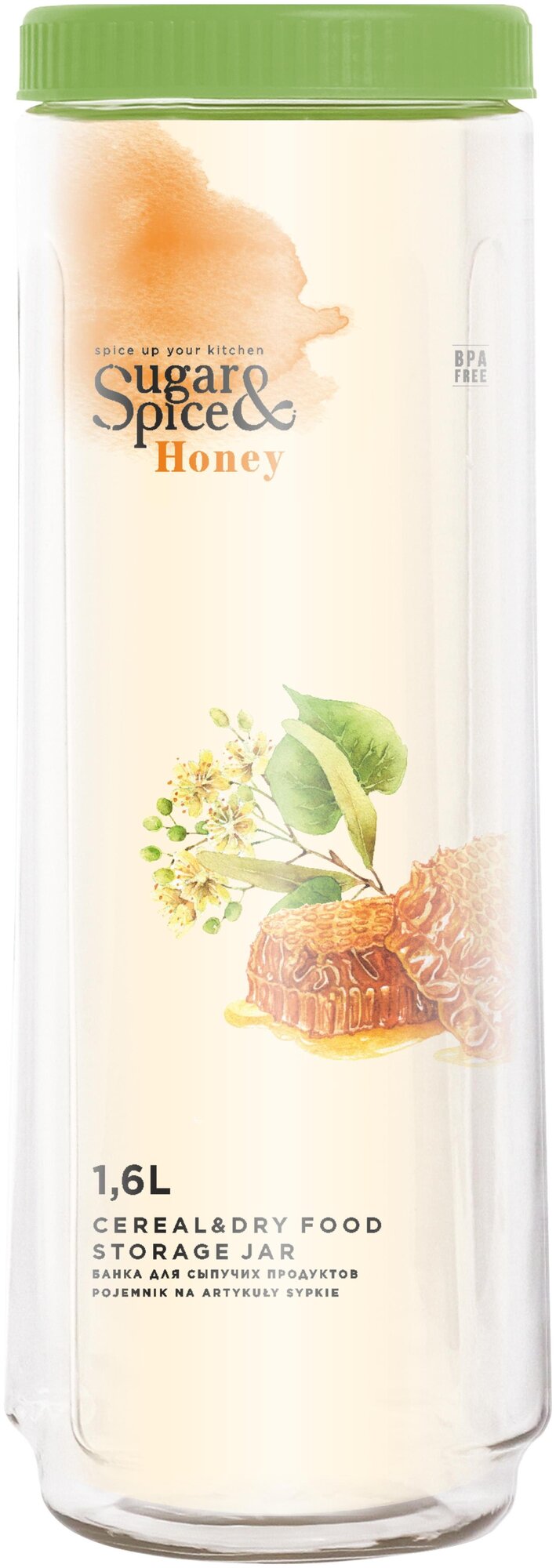 Емкость для хранения (SUGAR&SPICE SE225010050 Honey 1,6л)