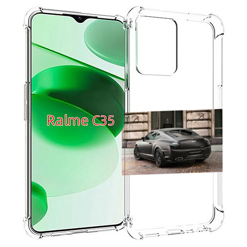 Чехол MyPads bentley бентли 1 мужской для Realme C35 / Narzo 50A Prime задняя-панель-накладка-бампер