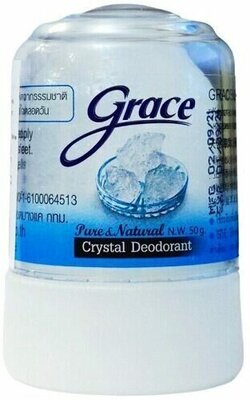 Дезодорант кристаллический 100% натуральный Grace Natural Deodorant 100% Pure and Natural 50g