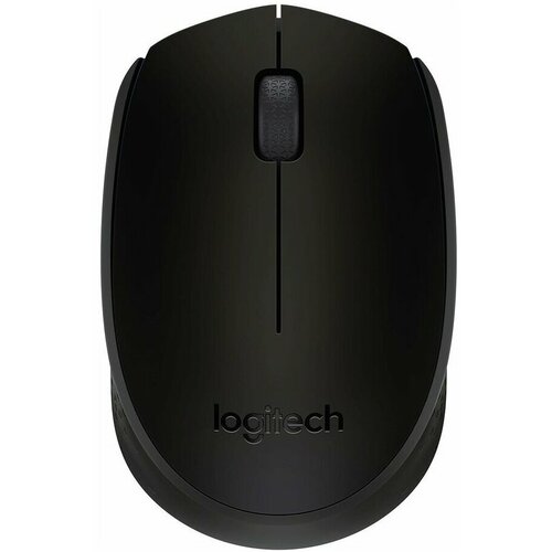 Беспроводная мышь Logitech B170 черный 1450₽