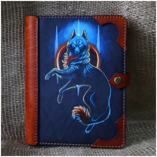 Кожаный блокнот формат А5 