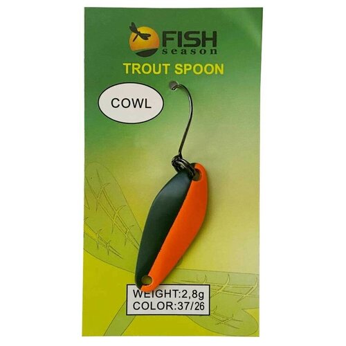 фото Блесна форелевая fish season cowl, 2.8g , цвет-26 , 1шт/уп