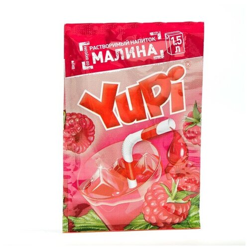 Растворимый напиток YUPI Малина, 12 г