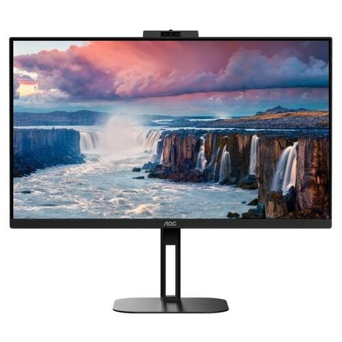 Монитор 27 AOC Q27V5CW Black с поворотом экрана IPS 2560x1440 75Hz 1 ms 178178 300 cdm 20M1 HDMI 20DP 2951200₽