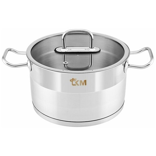 Кастрюля из нержавеющей стали KM Metal серии 