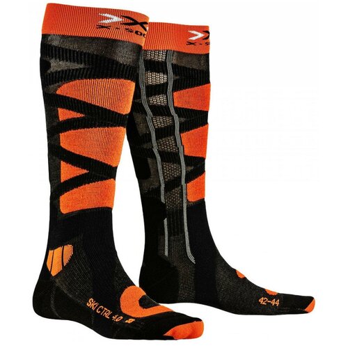 фото Носки x-bionic 2021-22 x-socks ski control 4.0 gray (eur:45-47)