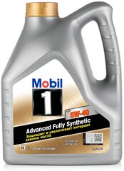 Синтетическое моторное масло MOBIL 1 FS X1 5W-40, 4 л, 4 шт.