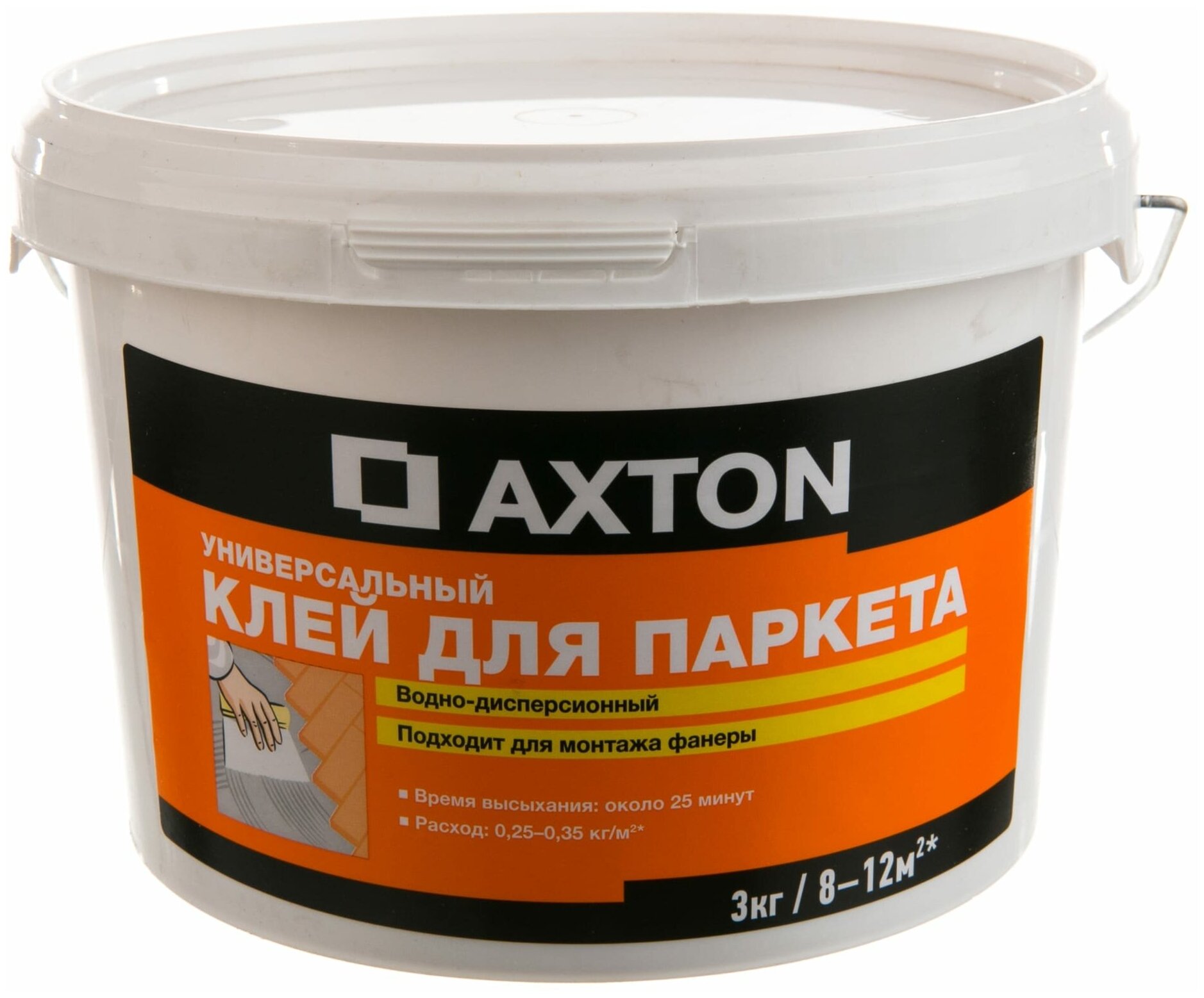 AXTON Клей Axton водно-дисперсионный для паркета 3 кг