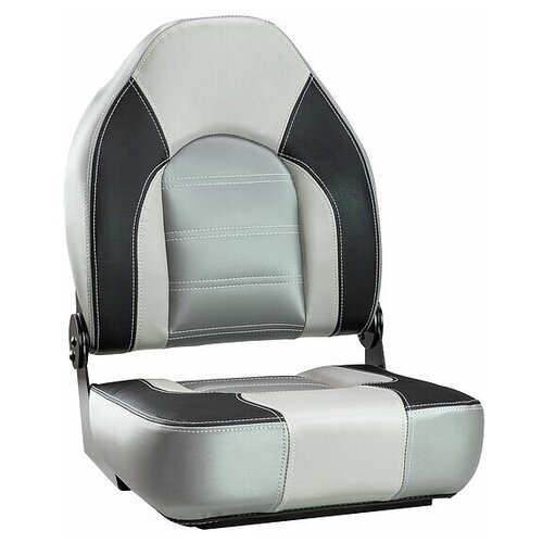 фото Кресло складное premium, цвет серый/темно-серый для лодки / катера springfield