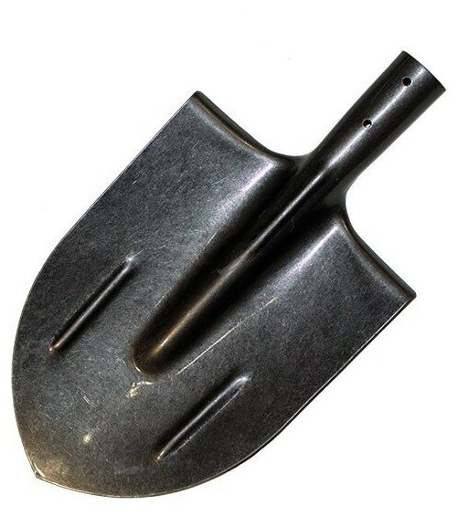 Лопата штыковая ZOLDER без черенка, остроконечная, рельсовая сталь - фотография № 3