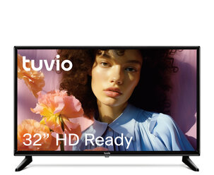 32” Телевизор Tuvio HD-ready DLED, STV-32DHBK1R, черный