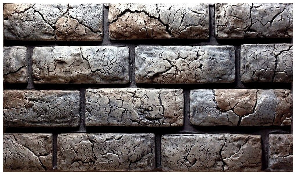 Кирпич вавилон ZIKAM – силиконовая форма для литья гипса, полиуретановая форма для бетона. Для мини бизнеса, самоотделки DIY