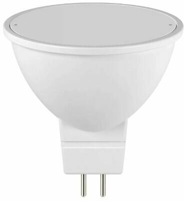 Комплект лампочек Lexman 10шт Frosted G5.3 175-250 В 5.5 Вт прозрачная 500 лм нейтральный белый свет