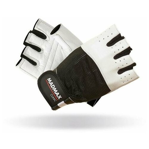 Clasic Workout Gloves MFG-248 (White/Black) (XXL)