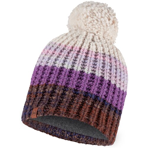 Шапка вязаная с флисом Buff Hat Knitted Polar Alina Purple