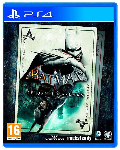 Игра Batman: Return to Arkham для PlayStation 4