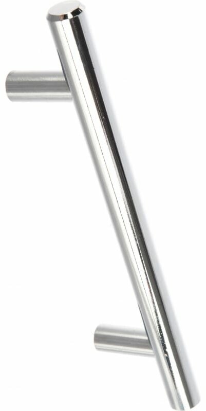 Ручка-рейлинг мебельная D10х96-156мм, сталь/хром - фотография № 3