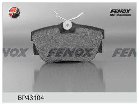 Fenox колодки тормозные дисковые vw transporter 90-03 bp43104