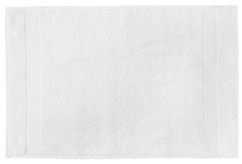 Набор махровых полотенец для рук и лица 4 штуки, 40х70 см, 460 гр.м2, 100% хлопок, белый - фотография № 6