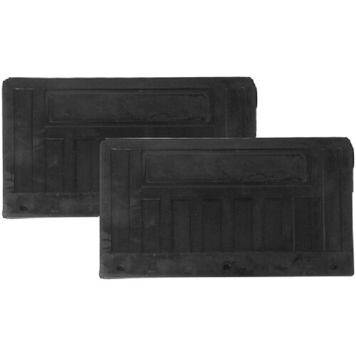 Брызговик ГАЗ-3302 задний короткий (23 см, резиновый) (2 штуки)