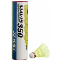 Воланы для бадминтона Yonex Mavis 350 x6 Yellow, Быстрый