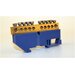 Комплект для электрощитка( Шины нулевые на синем и желтом DIN-изоляторе SEAMARK 8x12-10 отверстия
