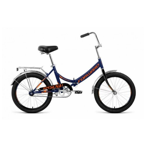 Городской велосипед Forward Arsenal 20 10 2021 синий 14 881000₽