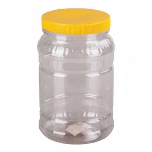 Банка пэт 2л круглая пластик микс цвета 519₽