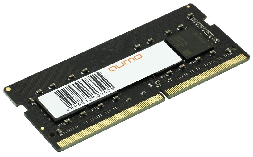 Qumo DDR4 Sodimm 8GB QUM4S-8G2666C19 Pc4-21300, 2666MHz Oem/rtl .