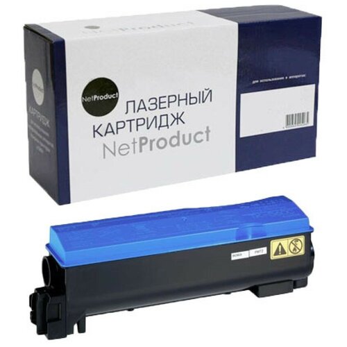 картридж netproduct n tk 895bk 12000 стр черный Картридж NetProduct N-TK-570C, 12000 стр, синий