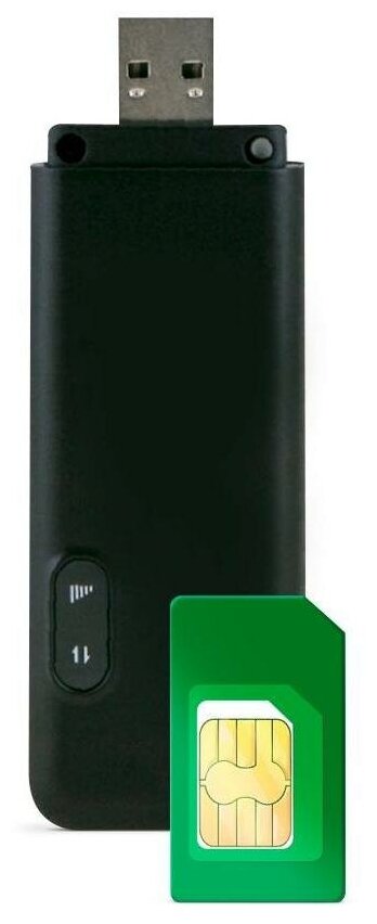 Модем 3G/4G Мегафон M150-4 USB черный