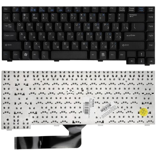 Клавиатура для ноутбука Fujitsu Amilo A1667 (MP-02686003347D) рефлектор 40 leds c4 technical mini play 71 3818 00 00