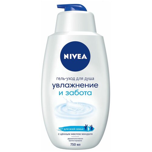 Крем-гель для душа Нежное увлажнение Nivea Bath