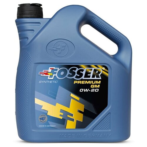 Масло моторное синтетическое FOSSER Premium GM 0w20 4л