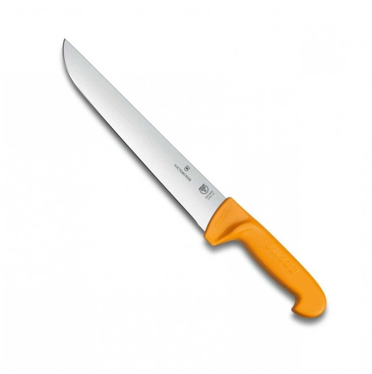 Нож кухонный Victorinox Swibo (5.8431.21) стальной разделочный для мяса лезв.210мм прямая заточка же - фото №1