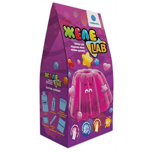 Набор для творчества Intellectico Сделай своими руками Желе Lab розовый 1329бн 442₽