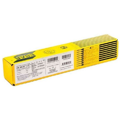 Электроды ESAB OK 46.00 4.0x350мм (4 кг) esab ok 46 00 4 0 мм 6 6 кг уп