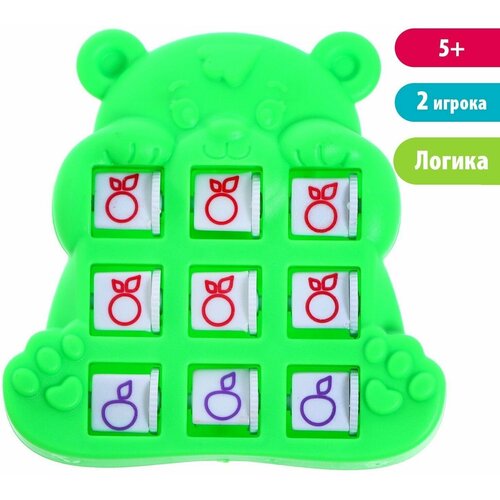 Игра крестики-нолики Лас Играс Мишка, цвет сюрприз, для детей